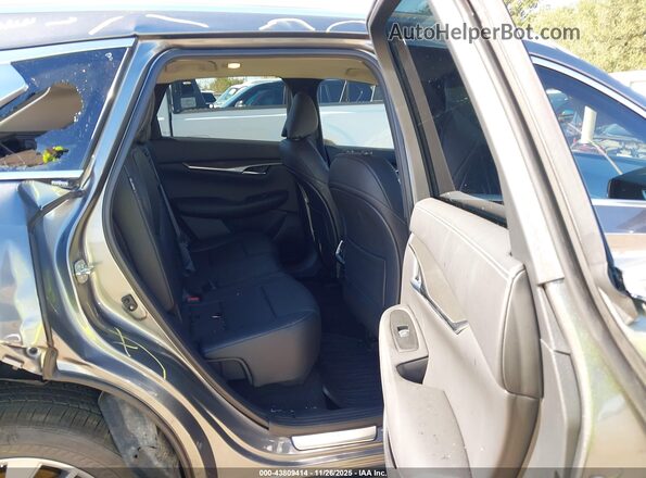 3PCAJ5BB9SF110420 2025 INFINITI QX50 Gray Vista de la etiqueta del VIN