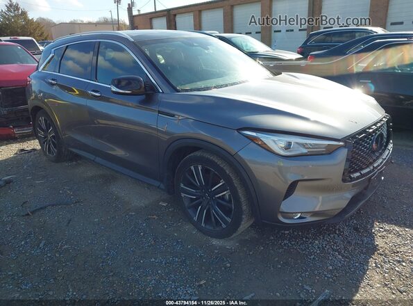 3PCAJ5BBXMF105990 2021 INFINITI QX50 Gray Առջևի աջ