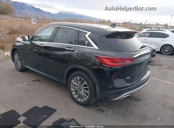 3PCAJ5BBXPF123457 2023 INFINITI QX50 Black Tył lewy