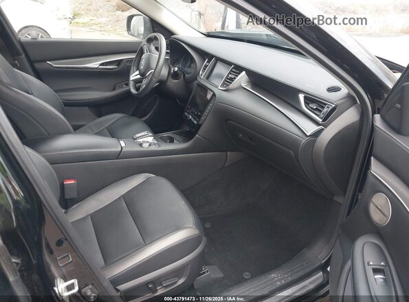 3PCAJ5BBXPF123457 2023 INFINITI QX50 Black Widok wnętrza z przodu