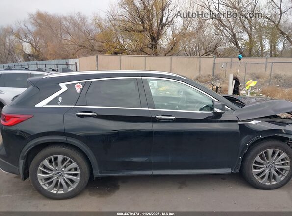 3PCAJ5BBXPF123457 2023 INFINITI QX50 Black Widok wnętrza z tyłu