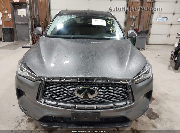 3PCAJ5BBXSF107381 2025 INFINITI QX50 Gray Widok zestawu wskaźników