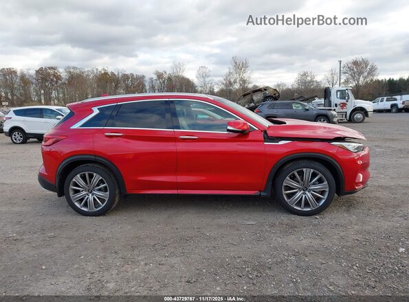 3PCAJ5EB1PF109071 2023 INFINITI QX50 Red Widok wnętrza z tyłu