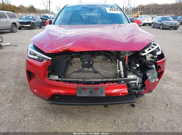 3PCAJ5EB1PF109071 2023 INFINITI QX50 Red Widok zestawu wskaźników