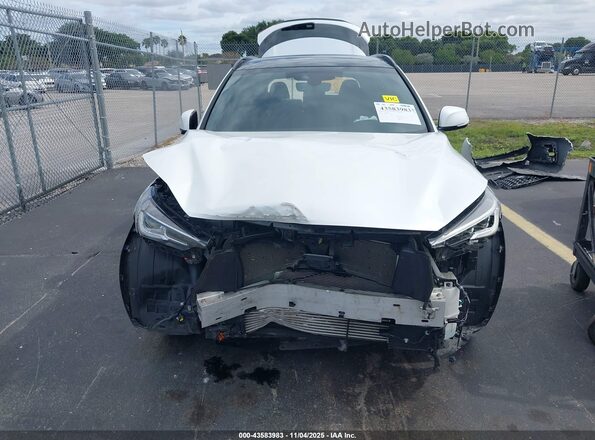 3PCAJ5FA2RF102106 2024 INFINITI QX50 White Вид спереду