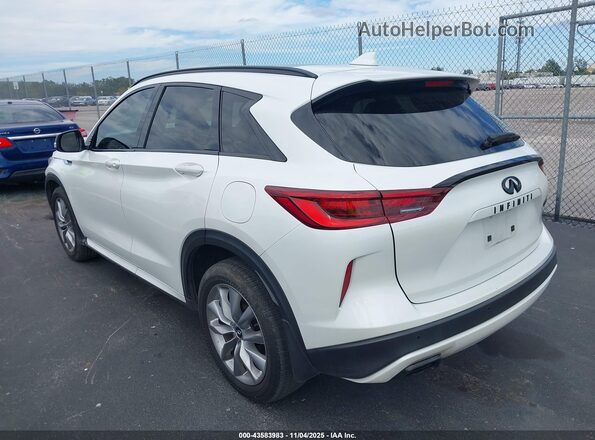 3PCAJ5FA2RF102106 2024 INFINITI QX50 White Задня ліва чверть