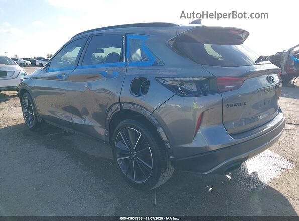 3PCAJ5FA8PF107355 2023 INFINITI QX50 Серый Задняя левая четверть