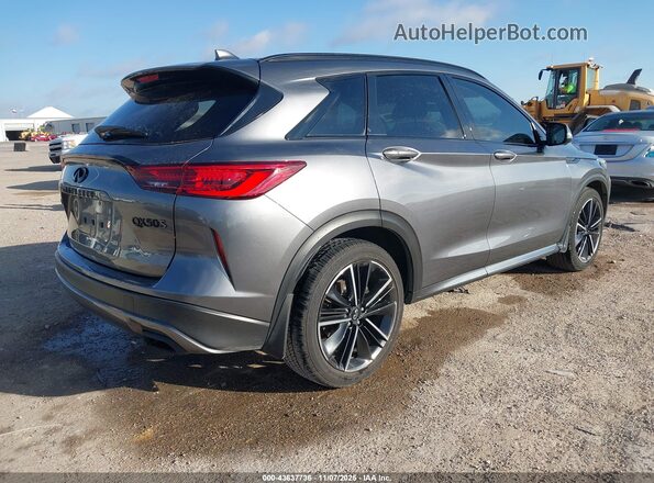 3PCAJ5FA8PF107355 2023 INFINITI QX50 Серый Задняя правая четверть