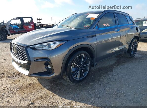 3PCAJ5FA8PF107355 2023 INFINITI QX50 Серый Передняя левая четверть