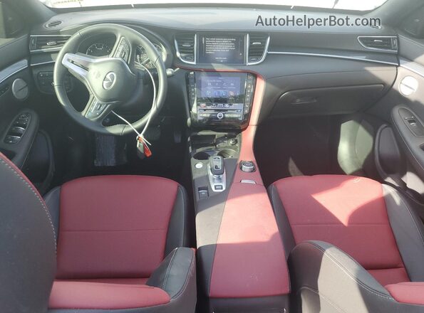 3PCAJ5FB6SF104858 2025 INFINITI QX50 White Widok deski rozdzielczej