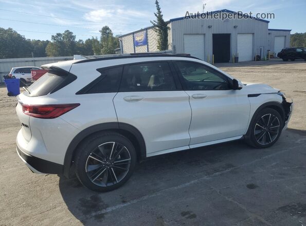 3PCAJ5FB6SF104858 2025 INFINITI QX50 White Tył prawy
