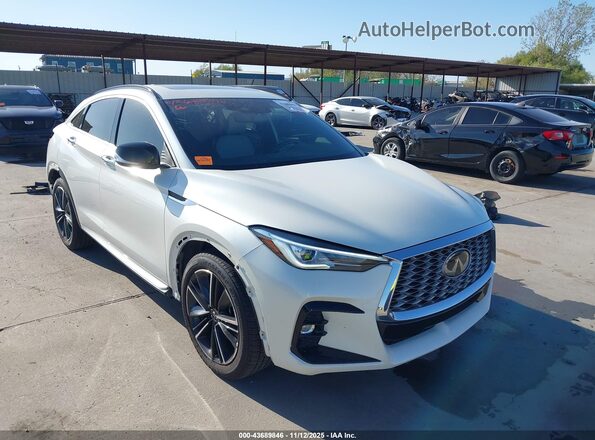 3PCAJ5J34NF113028 2022 INFINITI QX55 Белый Передняя правая четверть