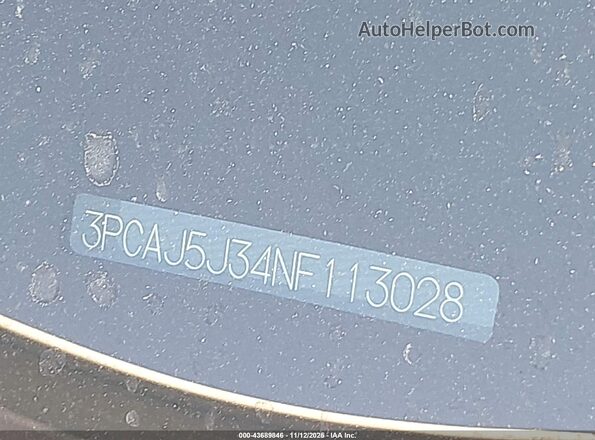 3PCAJ5J34NF113028 2022 INFINITI QX55 Белый Вид подкапотного пространства