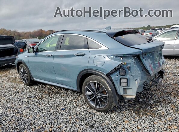 3PCAJ5JR1RF108766 2024 INFINITI QX55 Синий Задняя левая четверть