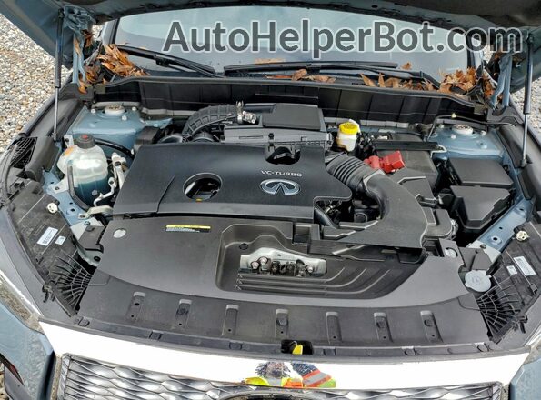 3PCAJ5JR1RF108766 2024 INFINITI QX55 Синий Вид подкапотного пространства