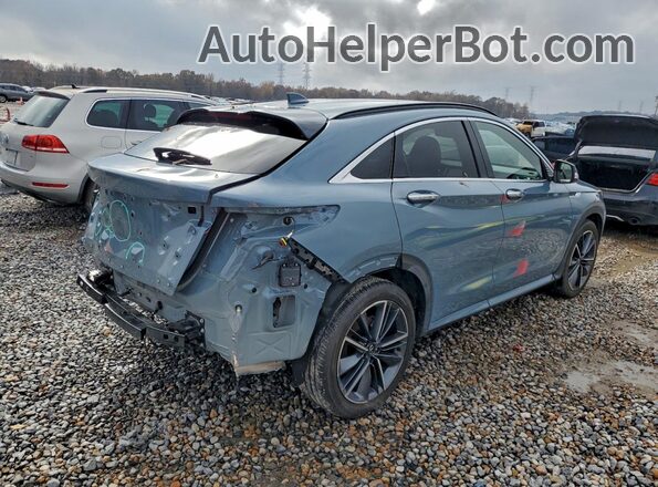 3PCAJ5JR1RF108766 2024 INFINITI QX55 Синий Задняя правая четверть