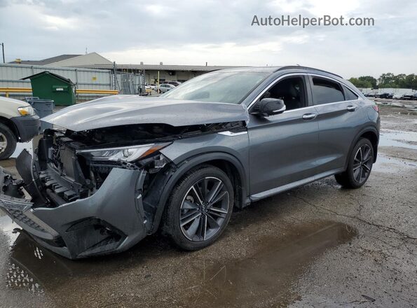 3PCAJ5JR7PF106615 2023 INFINITI QX55 Gray Przód lewy