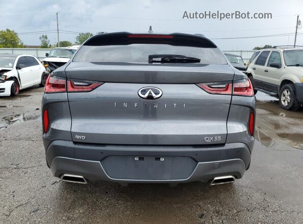 3PCAJ5JR7PF106615 2023 INFINITI QX55 Gray Widok z tyłu