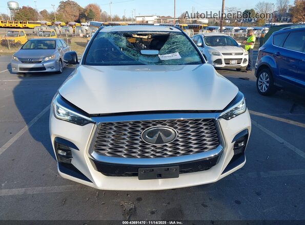 3PCAJ5K34NF100908 2022 INFINITI QX55 Белый Вид щитка приборов