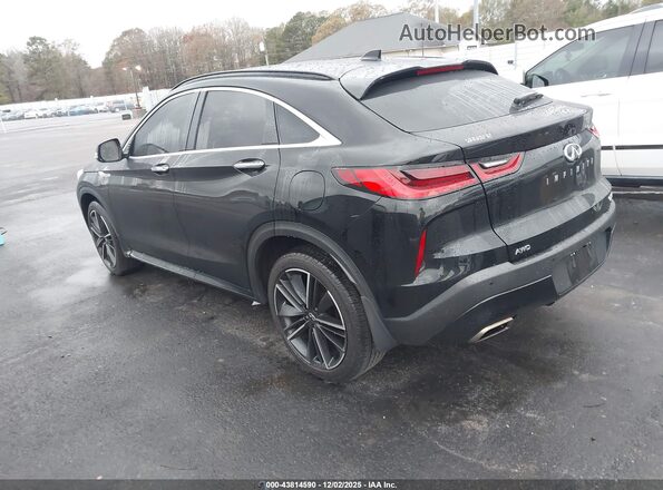 3PCAJ5K37NF105732 2022 INFINITI QX55 Черный Задняя левая четверть