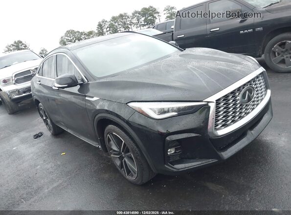 3PCAJ5K37NF105732 2022 INFINITI QX55 Черный Передняя правая четверть
