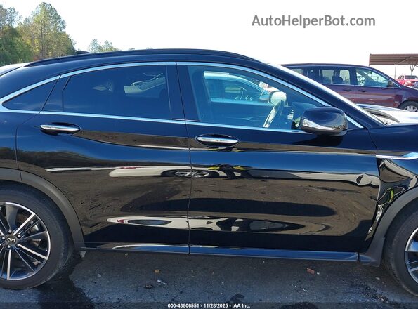 3PCAJ5KR3RF101610 2024 INFINITI QX55 Black Widok wnętrza z tyłu