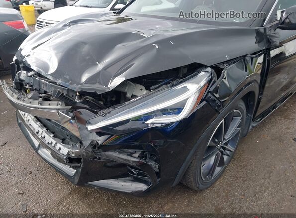 3PCAJ5KR9PF111250 2023 INFINITI QX55 Черный Вид спереди