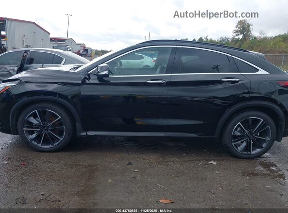 3PCAJ5KR9PF111250 2023 INFINITI QX55 Черный Панорамный вид салона 360°