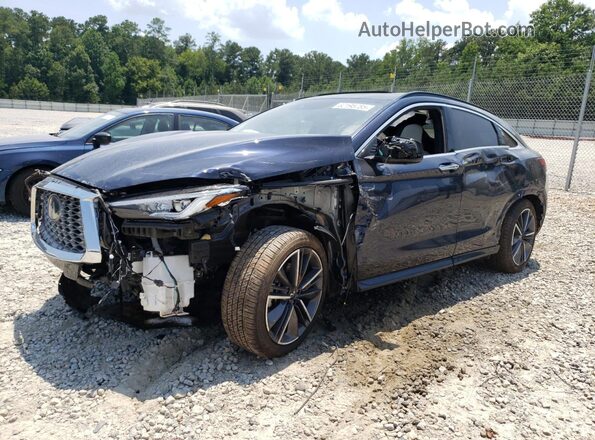 3PCAJ5LR4RF110847 2024 INFINITI QX55 Blue Przód lewy