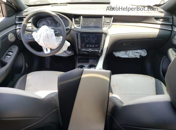 3PCAJ5LR4RF110847 2024 INFINITI QX55 Blue Widok deski rozdzielczej