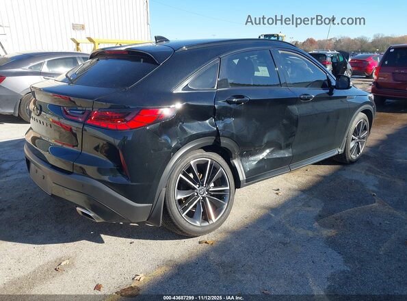 3PCAJ5LR8PF119600 2023 INFINITI QX55 Черный Задняя правая четверть