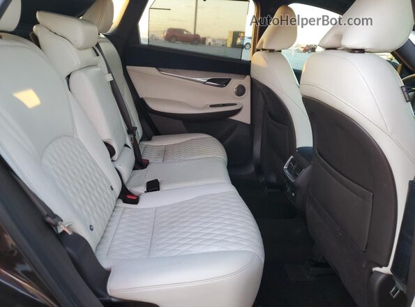 3PCAJ5M1XLF100680 2020 INFINITI QX50 Коричневый Вид задней части салона
