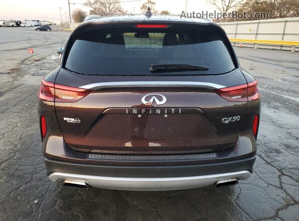 3PCAJ5M1XLF100680 2020 INFINITI QX50 Коричневый Вид сзади