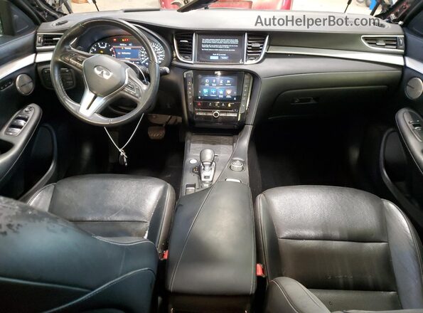 3PCAJ5M32KF121281 2019 INFINITI QX50 Черный Вид панели приборов