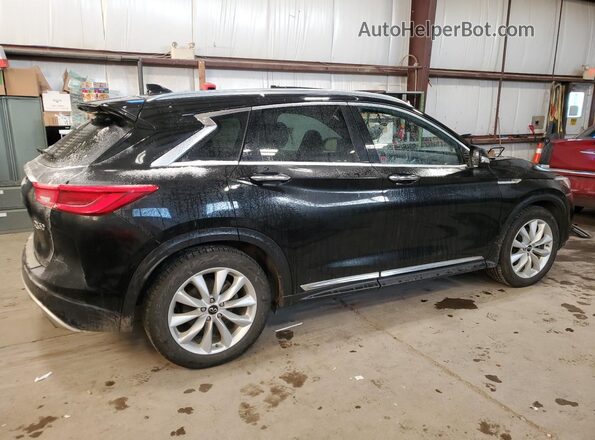 3PCAJ5M32KF121281 2019 INFINITI QX50 Черный Задняя правая четверть