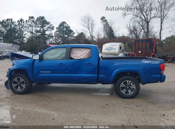 3TMDZ5BN1HM023972 2017 TOYOTA TACOMA Синий Панорамный вид салона 360°