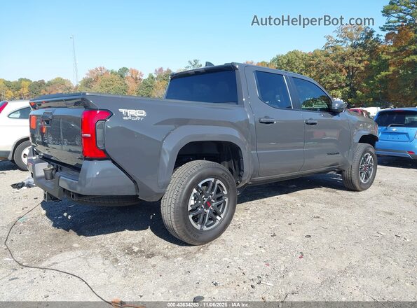 3TMKB5FN5SM037922 2025 TOYOTA TACOMA Серый Задняя правая четверть