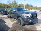 2022 Toyota Tacoma Sr Gray vin: 3TYAX5GN8NT061538