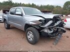 2022 Toyota Tacoma Sr Silver vin: 3TYAX5GNXNT045339