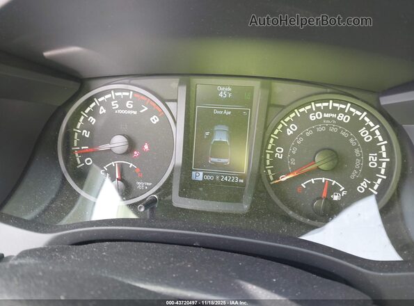 3TYCZ5ANXNT073525 2022 TOYOTA TACOMA Gray Вид задніх сидінь