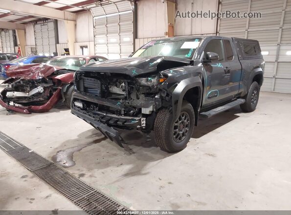 3TYJBAFN0RT013918 2024 TOYOTA TACOMA Gray Передня ліва чверть
