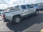 2025 Toyota Tacoma Sr Silver vin: 3TYKD5HN0ST034907