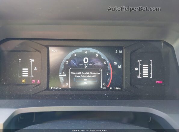 3TYKD5HN5ST023577 2025 TOYOTA TACOMA Black Widok tylnych siedzeń