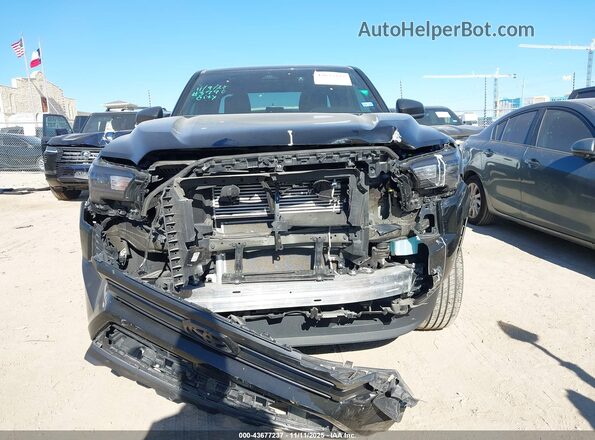 3TYKD5HN5ST023577 2025 TOYOTA TACOMA Black Widok zestawu wskaźników