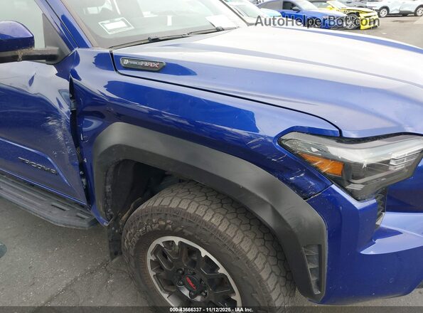 3TYLC5LN0RT002774 2024 TOYOTA TACOMA HYBRID Blue Front view