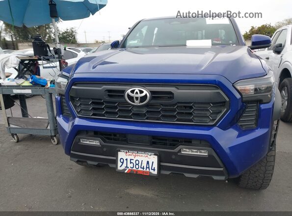 3TYLC5LN0RT002774 2024 TOYOTA TACOMA HYBRID Blue Rear interior view