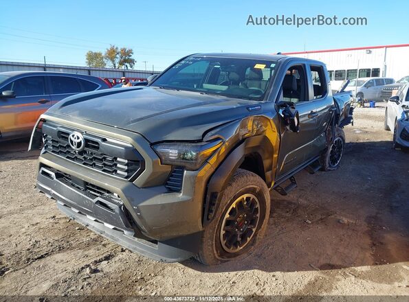 3TYLC5LN7ST046132 2025 TOYOTA TACOMA HYBRID Blue Vista tres cuartos delantera izquierda