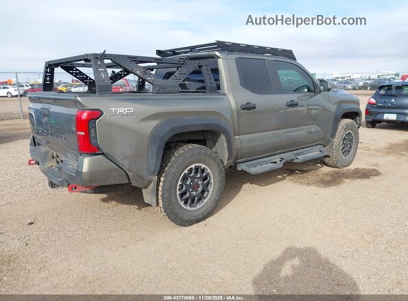 3TYLC5LNXRT005536 2024 TOYOTA TACOMA HYBRID Зеленый Задняя правая четверть
