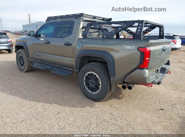 3TYLC5LNXRT005536 2024 TOYOTA TACOMA HYBRID Зеленый Задняя левая четверть