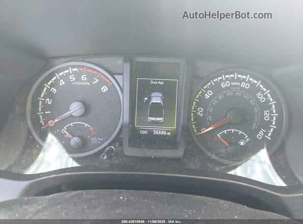 3TYRX5GN2NT053728 2022 TOYOTA TACOMA Серый Вид задних сидений